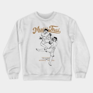 Sak Yant Muay Thai Tattoo Crewneck Sweatshirt